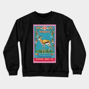 VINTAGE FIRECRACKER SPRINGBOK Crewneck Sweatshirt